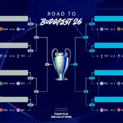 Drabinka turniejowa "Road to Budapest 26" z meczami 1/8 finału, ćwierćfinałów i półfinałów. Zwycięzca awansuje do finału.