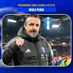 Trener Wisły Płock z zaciśniętą pięścią, podsumowanie rundy jesiennej.