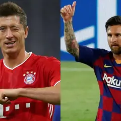 Robert Lewandowski w koszulce Bayernu Monachium i Leo Messi w barwach FC Barcelona. Zapowiedź emocjonujących meczów tych drużyn.