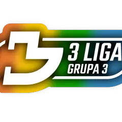 Logo 3 Ligi Grupa 3 z kolorowym gradientem.