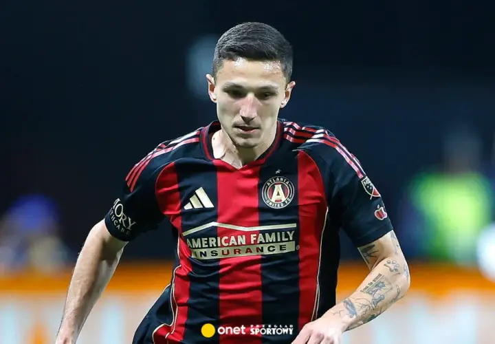 Piłkarz Atlanta United FC, jeden z Polaków w MLS, w akcji.