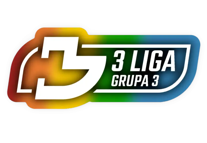 Logo 3 Ligi Grupa 3 z kolorowym gradientem.