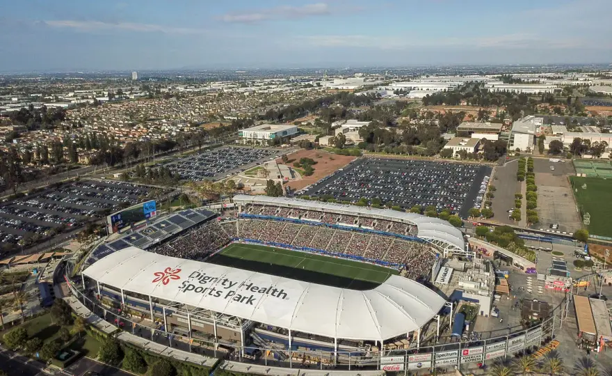 Dignity Health Sports Park w Carson - stadion LA Galaxy