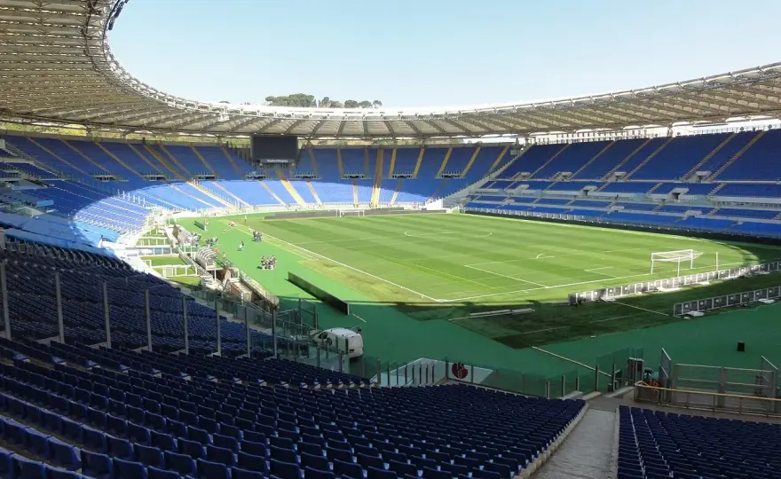 Stadion AS Romy - pojemność, sektory i dojazd na Olimpico