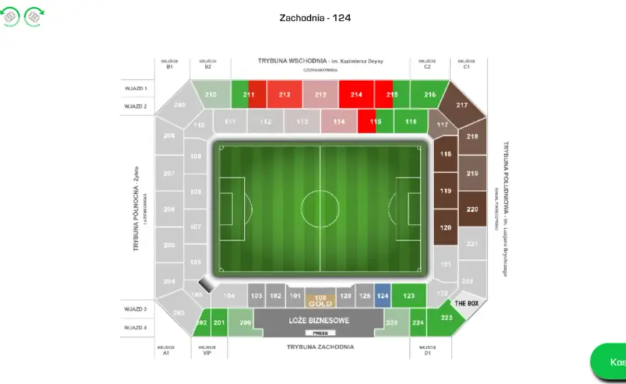 Stadion Jancarza - Sektory, widok, bilety. Wybierz najlepsze miejsce!