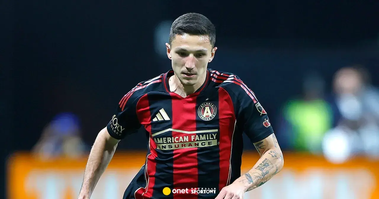 Piłkarz Atlanta United FC, jeden z Polaków w MLS, w akcji.